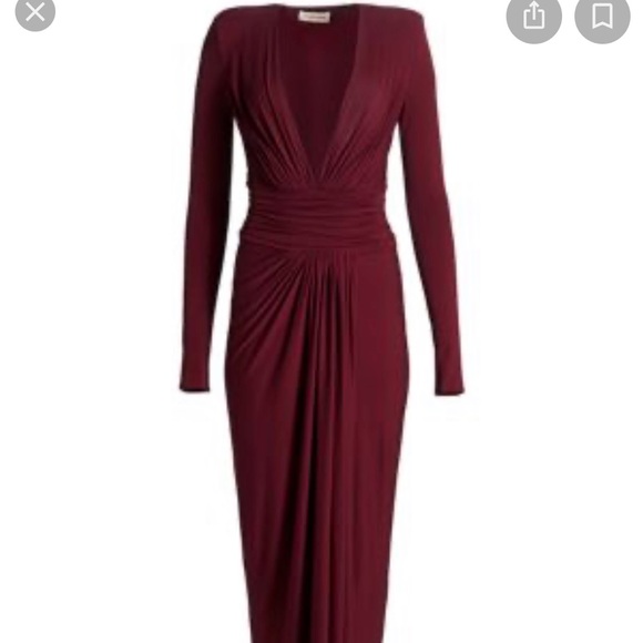 Alexandre Vauthier plunging v neck gown - Picture 1 of 12